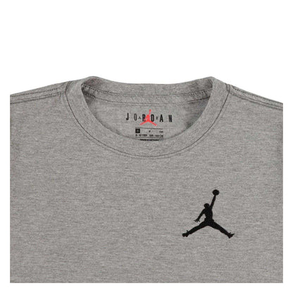 Carbon Heather - Side - Air Boys Logo Polycotton T-Shirt