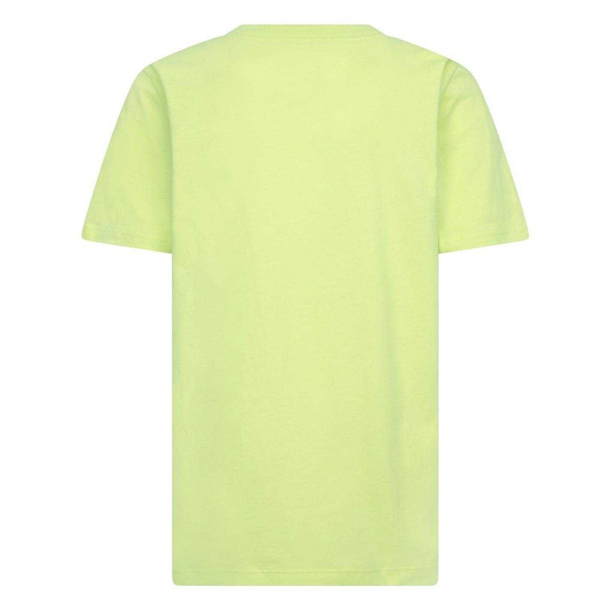 Light Lemon Twist - Back - Air Boys Logo Polycotton T-Shirt