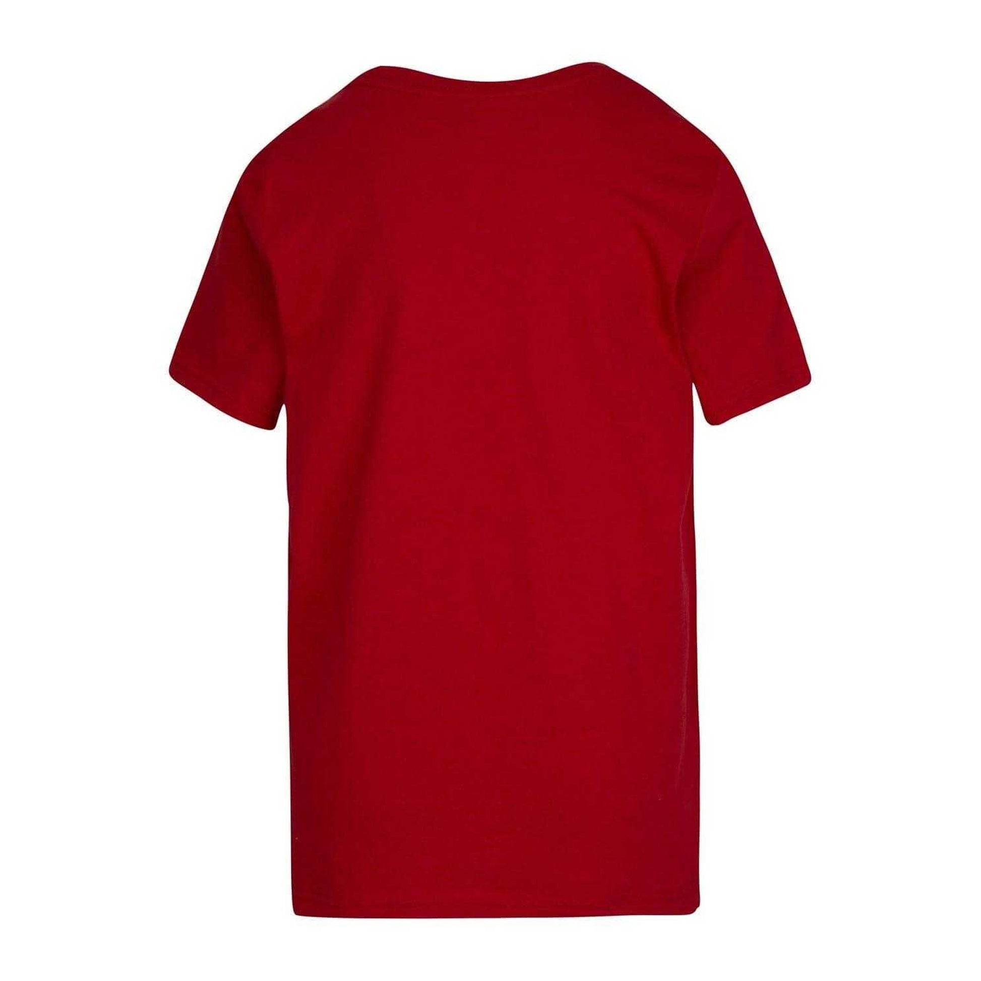 Red - Back - Air Boys Logo Polycotton T-Shirt