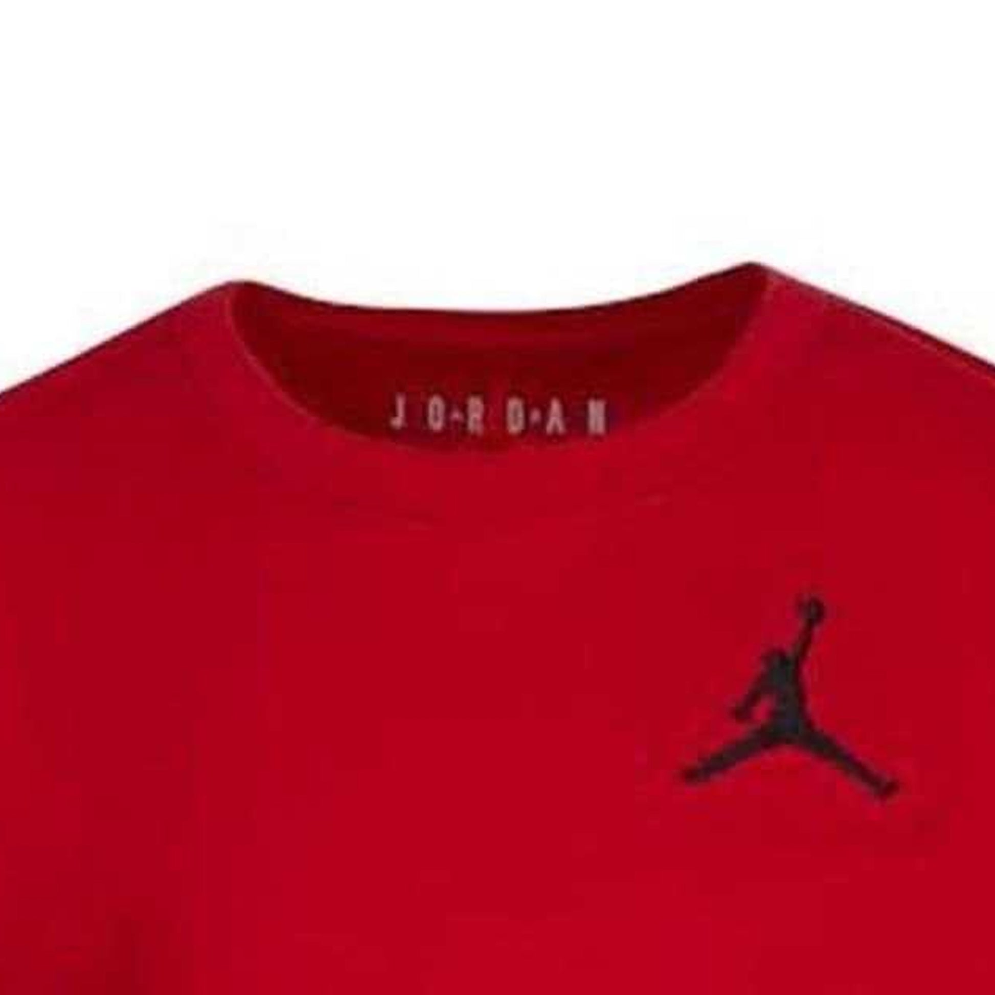 Red - Side - Air Boys Logo Polycotton T-Shirt