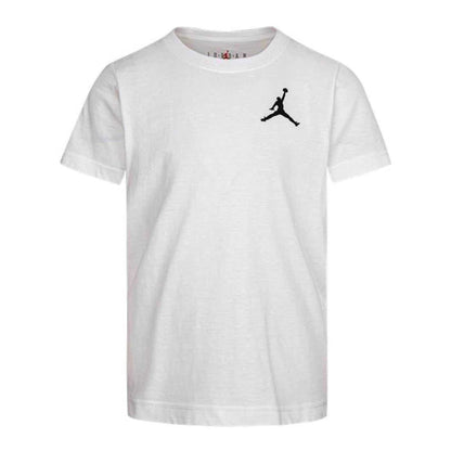 White - Front - Air Boys Logo Polycotton T-Shirt