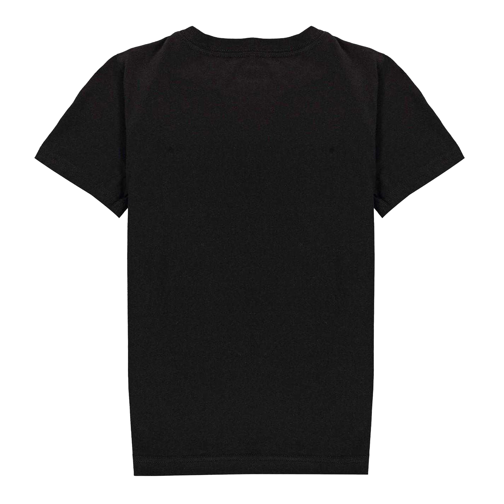 Black - Back - Air Boys Logo Polycotton T-Shirt