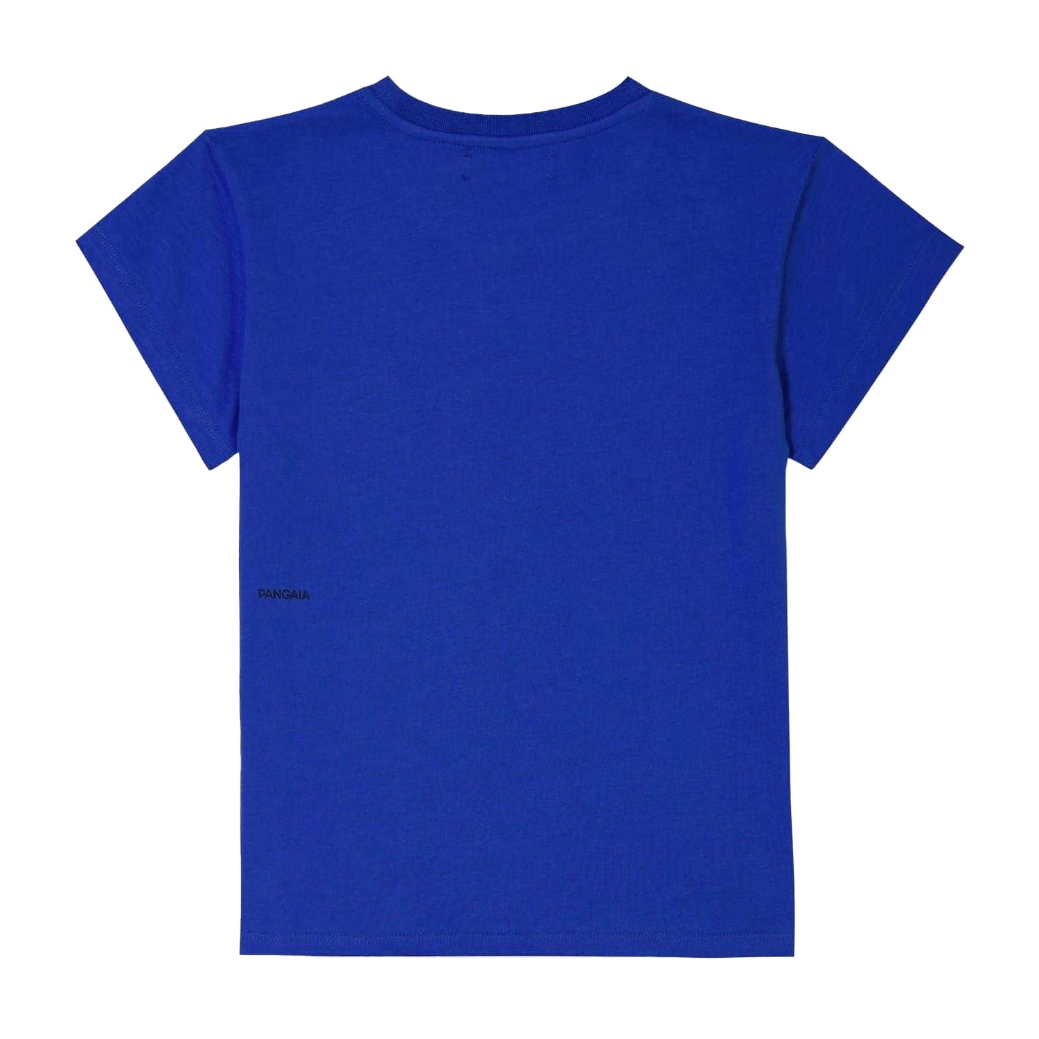 Cobalt Blue - Back - Pangaia Childrens-Kids 365 Cotton T-Shirt