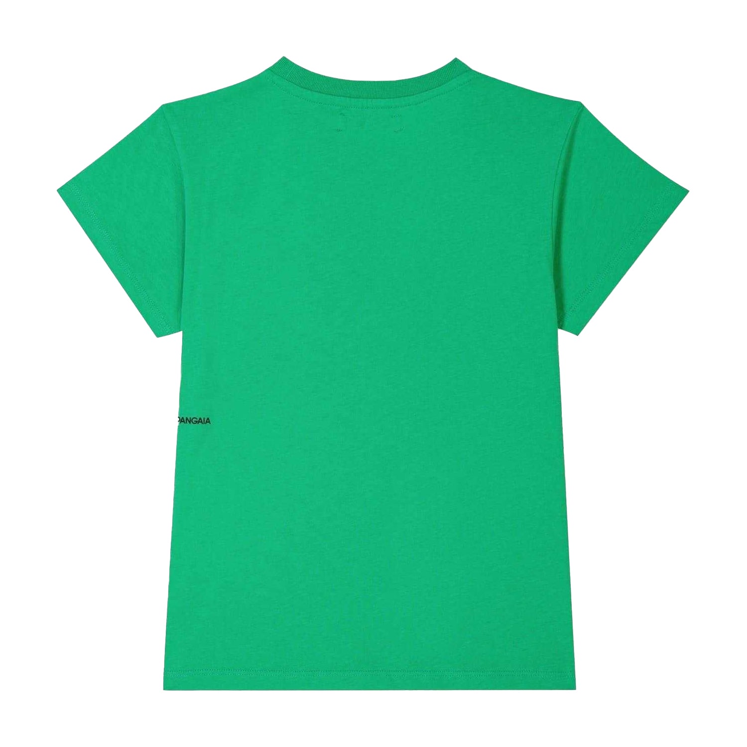 Jade Green - Back - Pangaia Childrens-Kids 365 Cotton T-Shirt