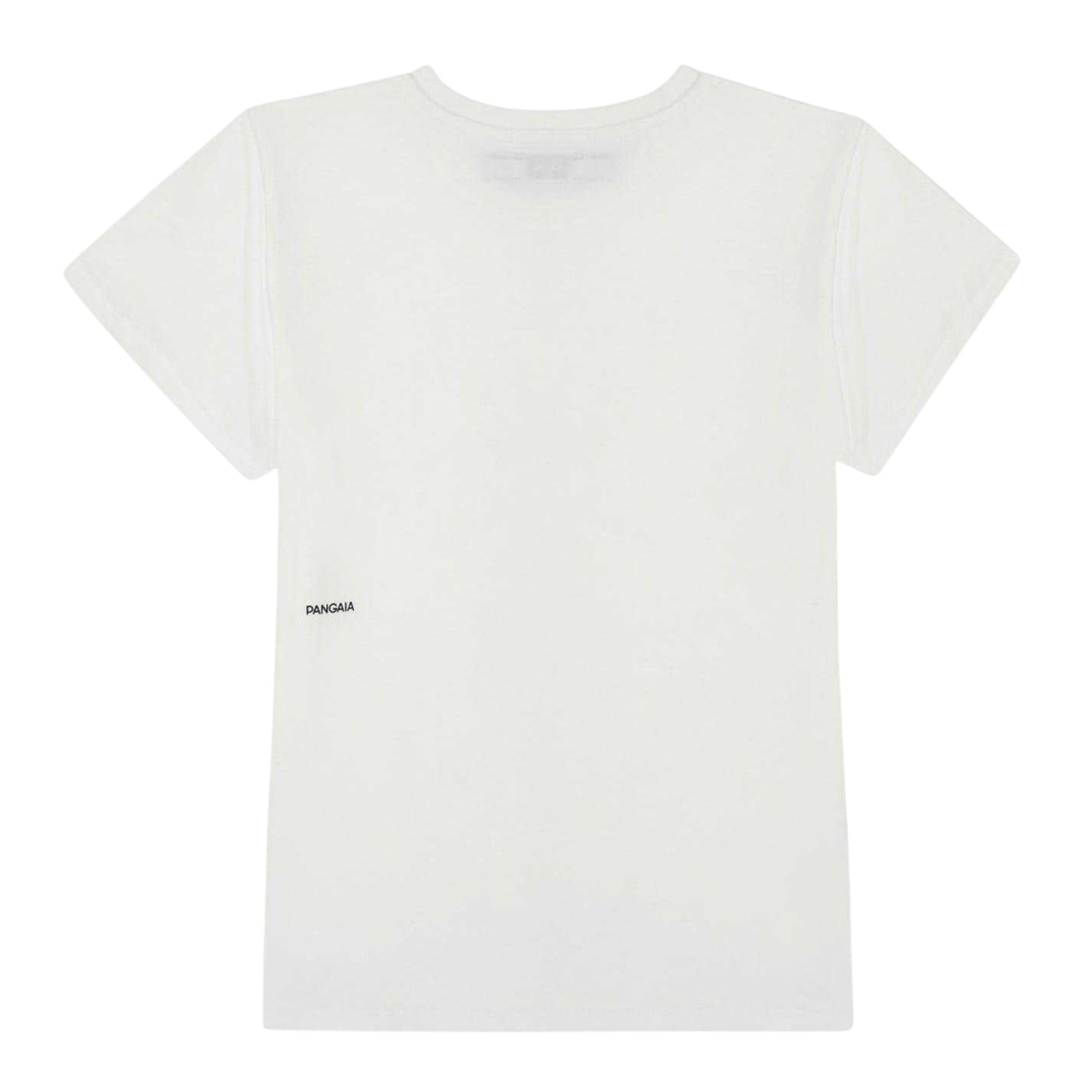 Off White - Back - Pangaia Childrens-Kids 365 Cotton T-Shirt