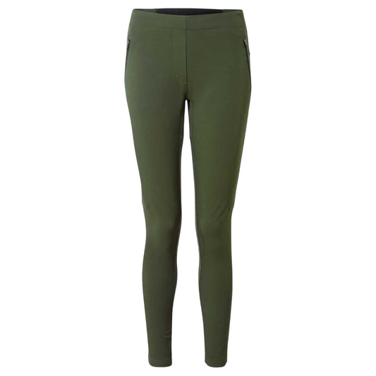 Oak - Front - Craghoppers Womens-Ladies Expedition Performance Slim Trousers