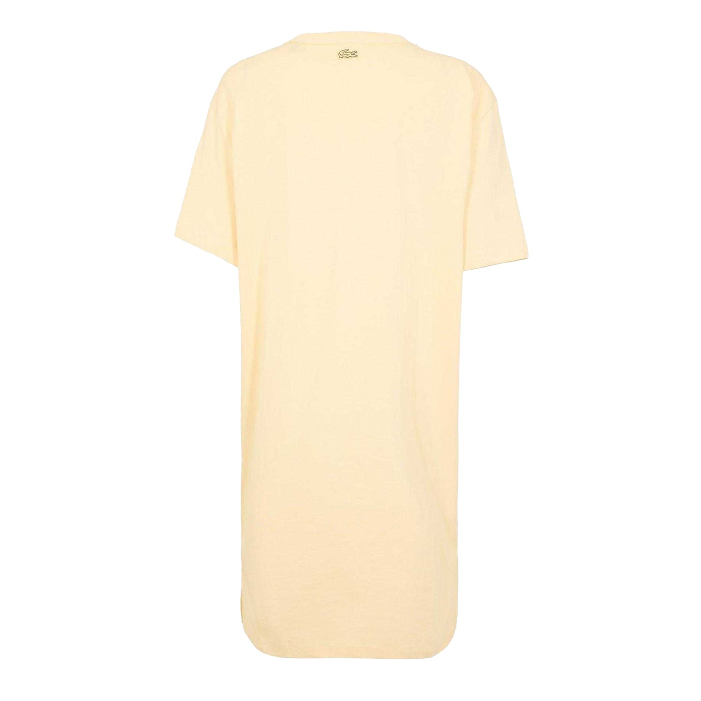 Cobalt - Back - Lacoste Womens-Ladies T-Shirt Dress