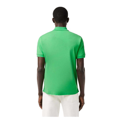 Green - Back - Lacoste Mens Originals Pique Polo Shirt