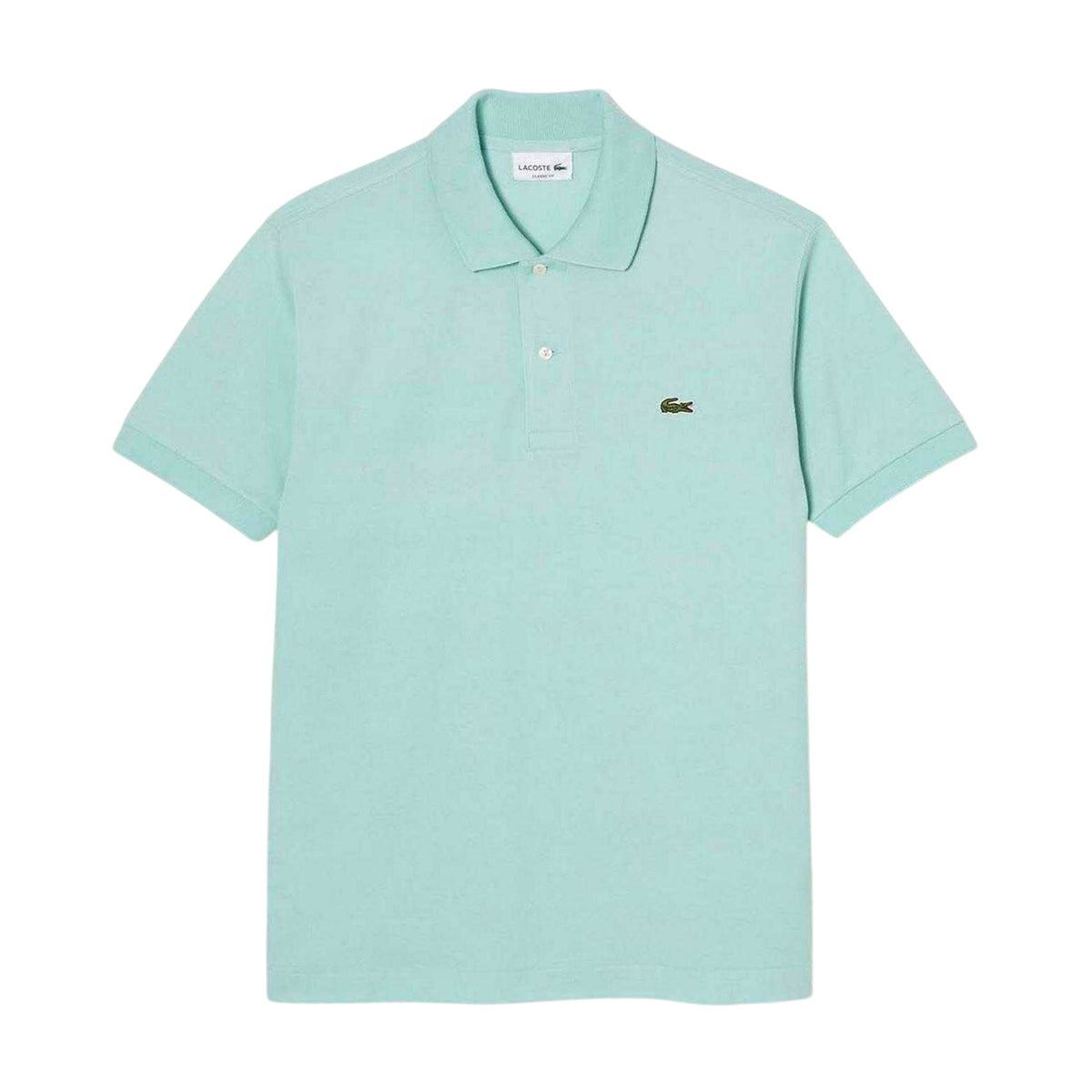 Mint - Front - Lacoste Mens Originals Pique Polo Shirt