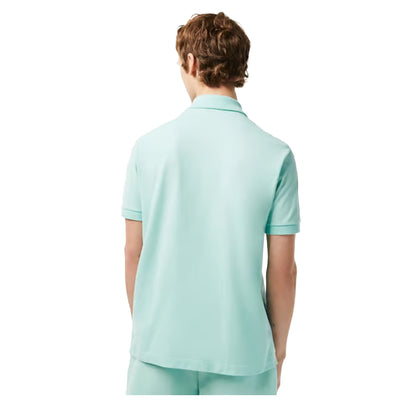 Mint - Back - Lacoste Mens Originals Pique Polo Shirt