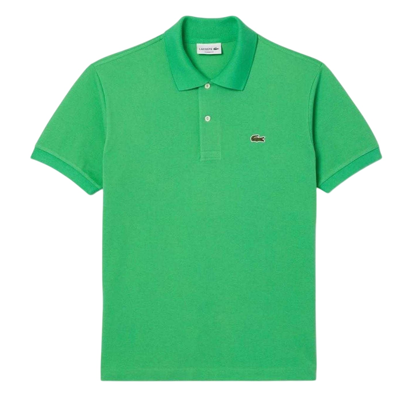 Green - Front - Lacoste Mens Originals Pique Polo Shirt