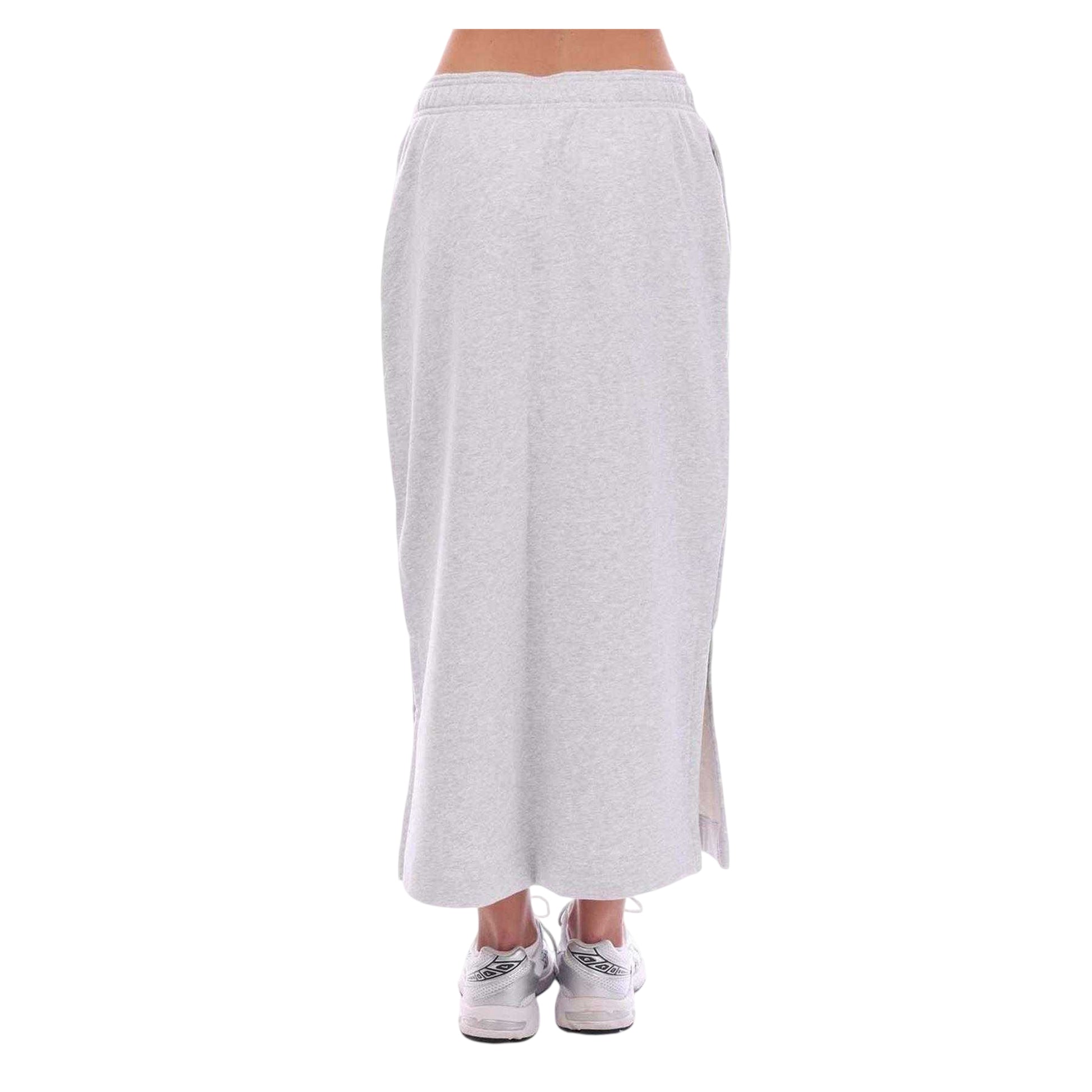 Light Grey - Back - Adidas Womens-Ladies Essentials Maxi Skirt