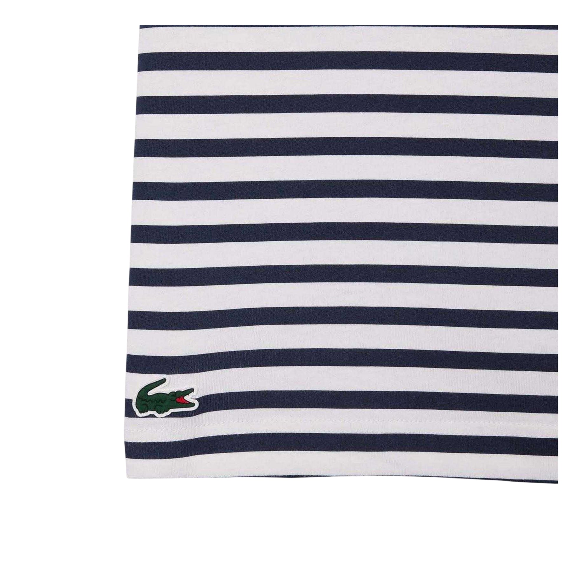 White - Side - Lacoste Unisex Adult Roland Garros Edition T-Shirt