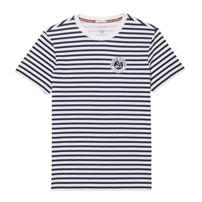 White - Front - Lacoste Unisex Adult Roland Garros Edition T-Shirt