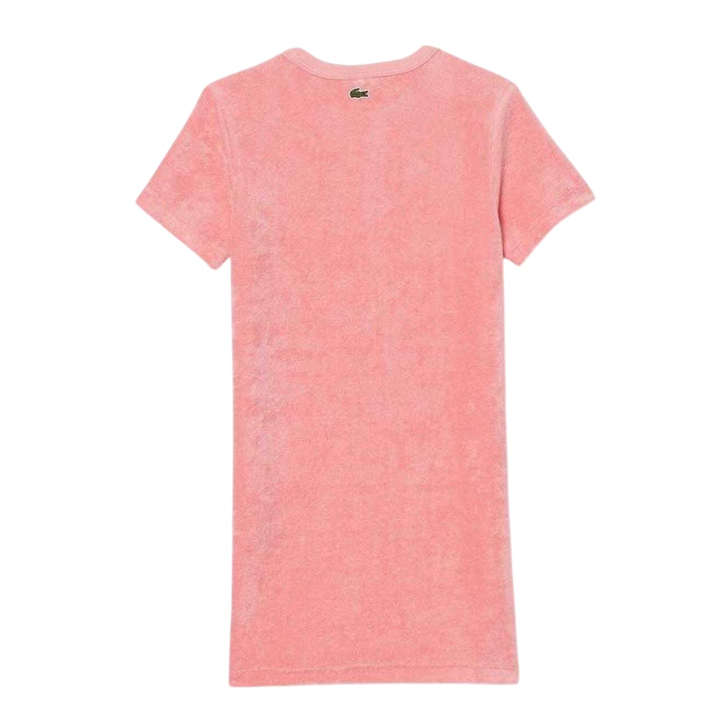 Pink - Back - Lacoste Girls T-Shirt Dress