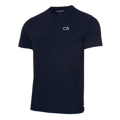 Navy - Front - Calvin Klein Mens Newport Golf T-Shirt