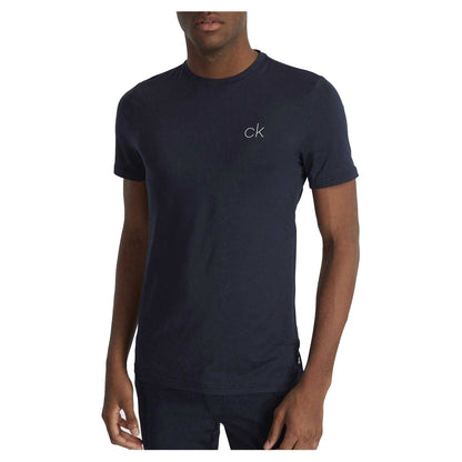 Navy - Side - Calvin Klein Mens Newport Golf T-Shirt