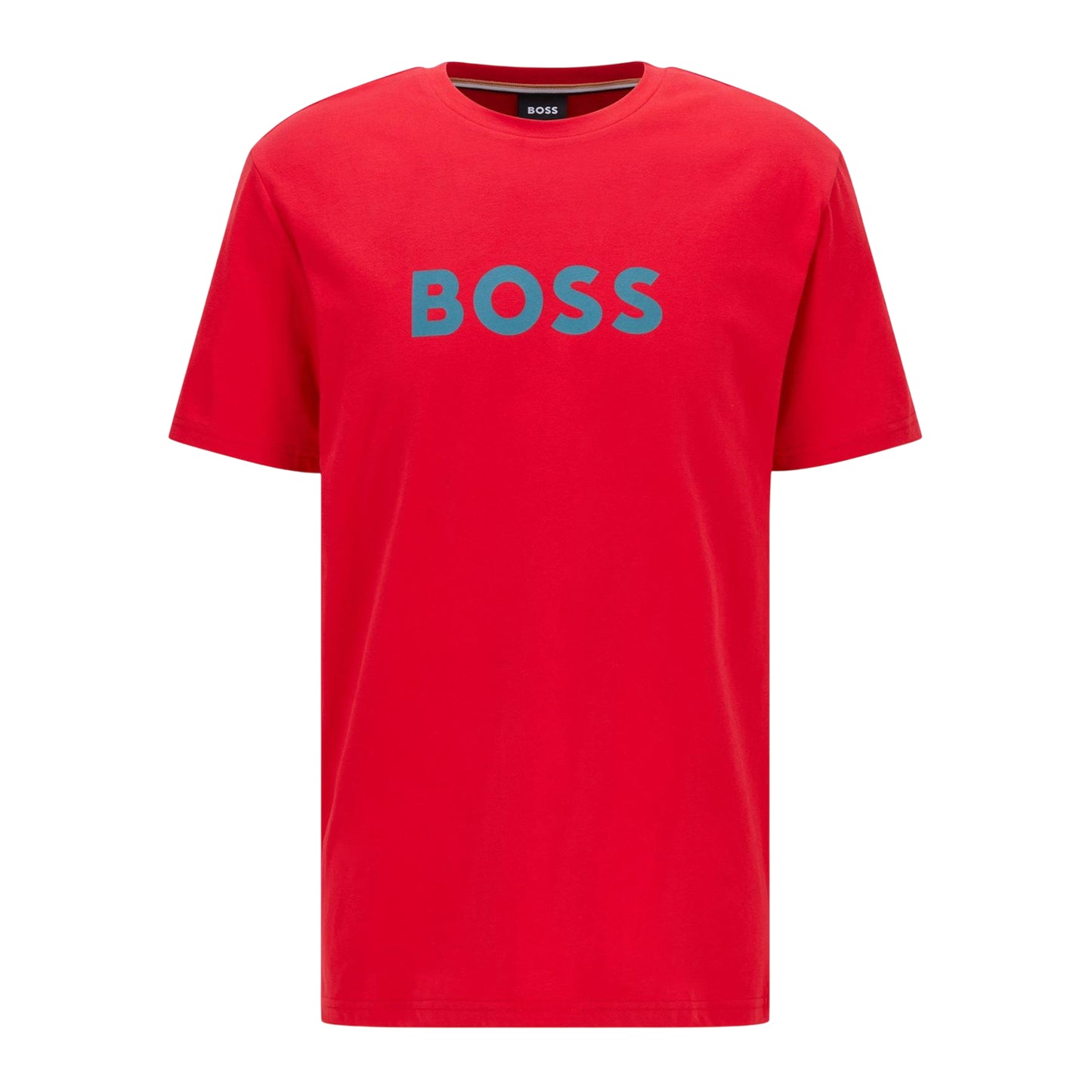 Bright Red - Front - Boss Mens Hbw Logo T-Shirt