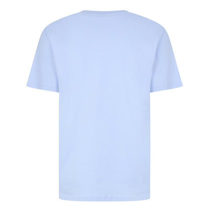 Light Blue - Back - Boss Mens Hbw Logo T-Shirt