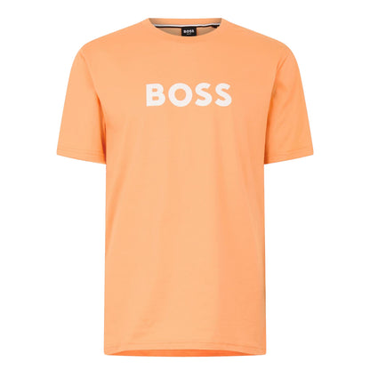 Light Orange - Front - Boss Mens Hbw Logo T-Shirt