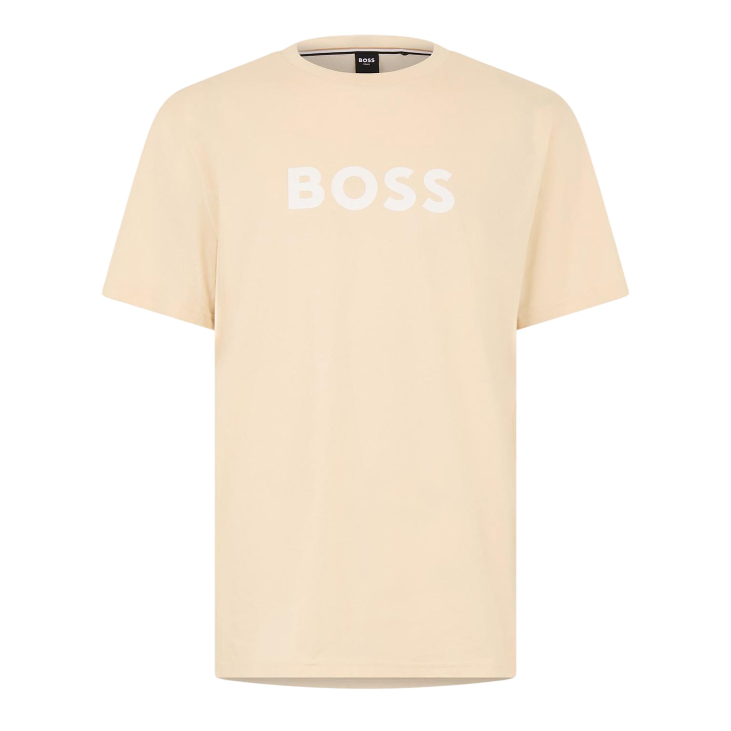 Blue Beige - Front - Boss Mens Hbw Logo T-Shirt