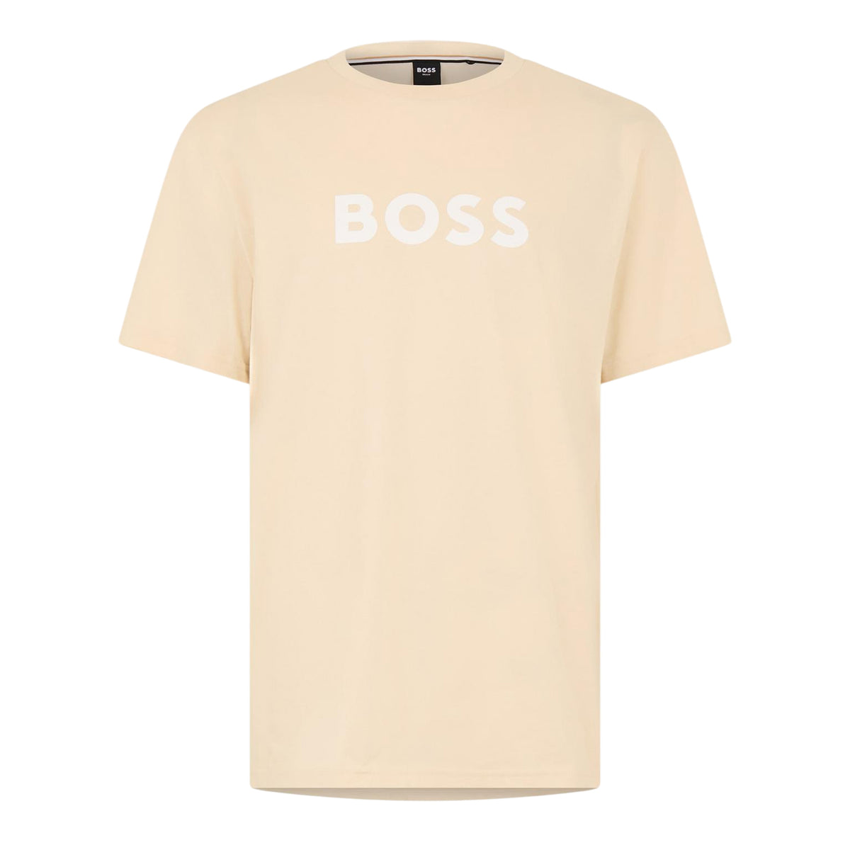 Blue Beige - Front - Boss Mens Hbw Logo T-Shirt