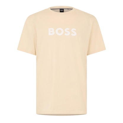 Blue Beige - Front - Boss Mens Hbw Logo T-Shirt