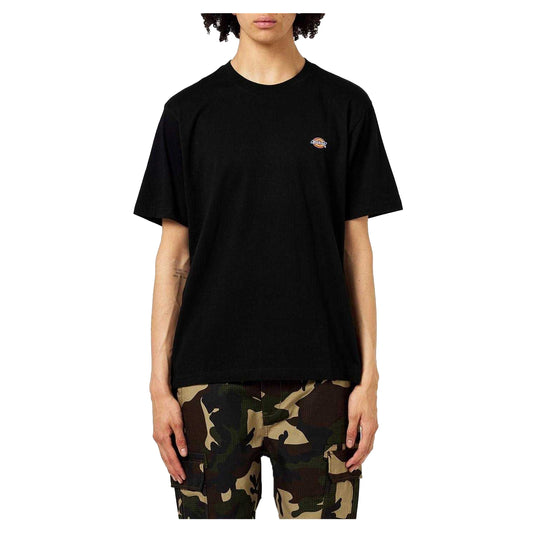 Black - Front - Dickies Mens Mapleton Regular T-Shirt