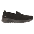 Black - Side - Skechers Womens-Ladies Go Walk Joy - Sensational Day Trainers