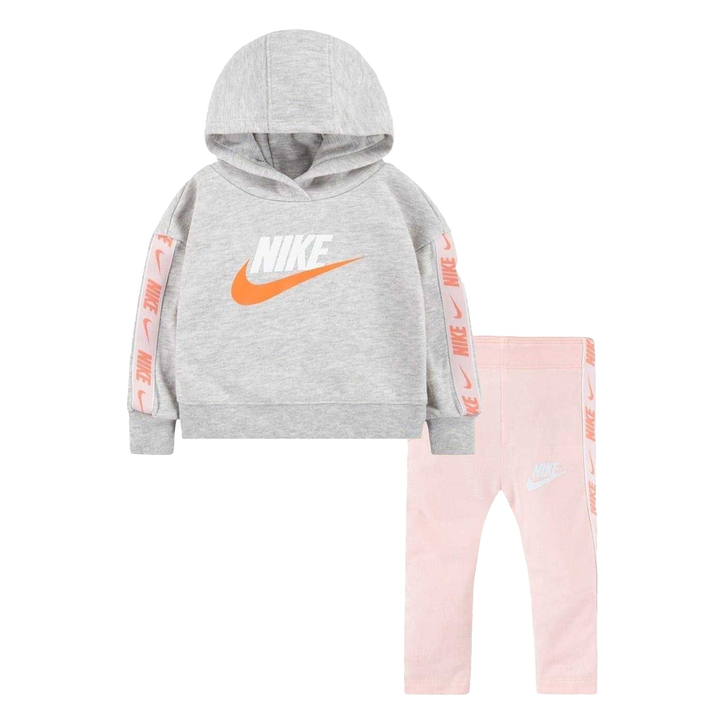 Atmosphere - Front - Nike Baby Girls Hoodie And Leggings Set