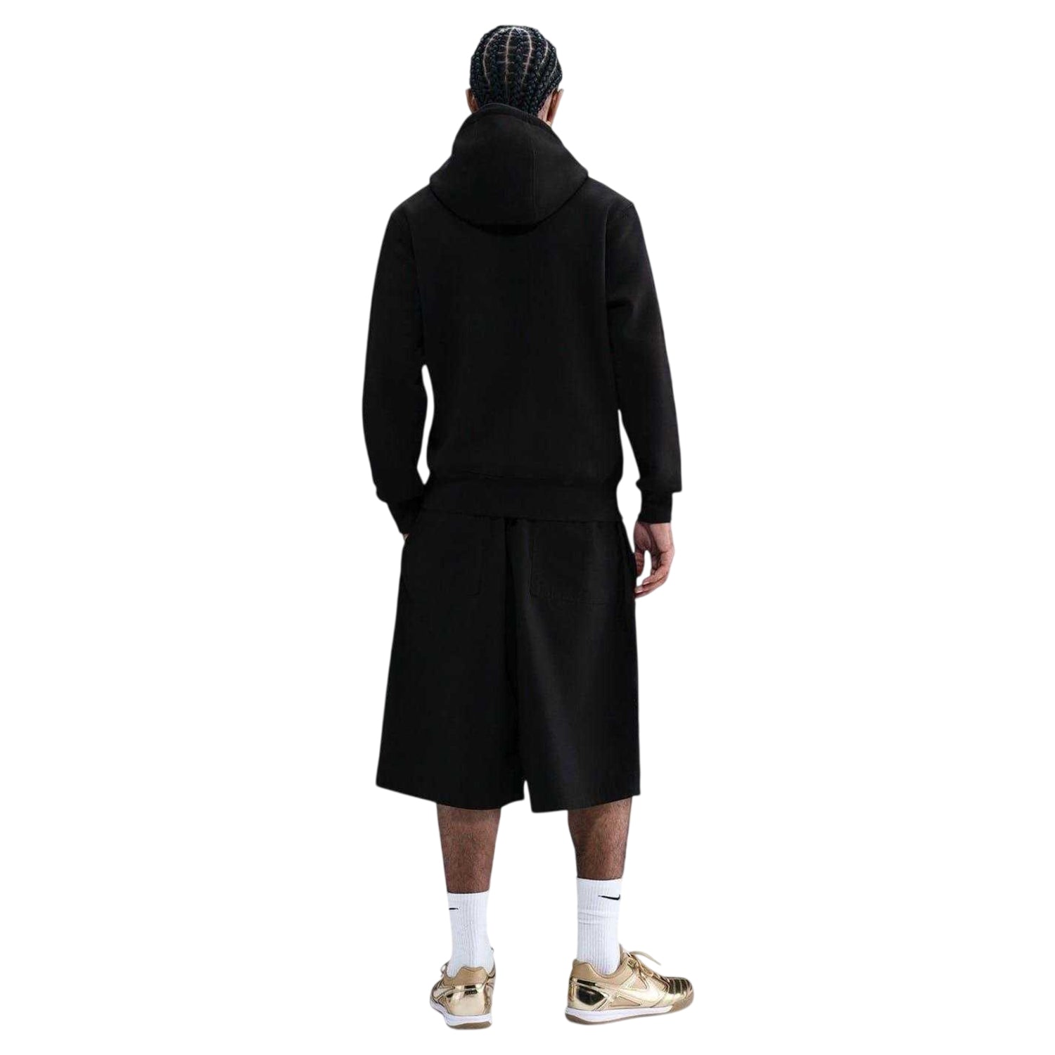 Black-Gold - Back - Nike Mens Bold Hoodie