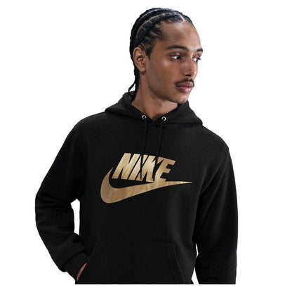 Black-Gold - Side - Nike Mens Bold Hoodie