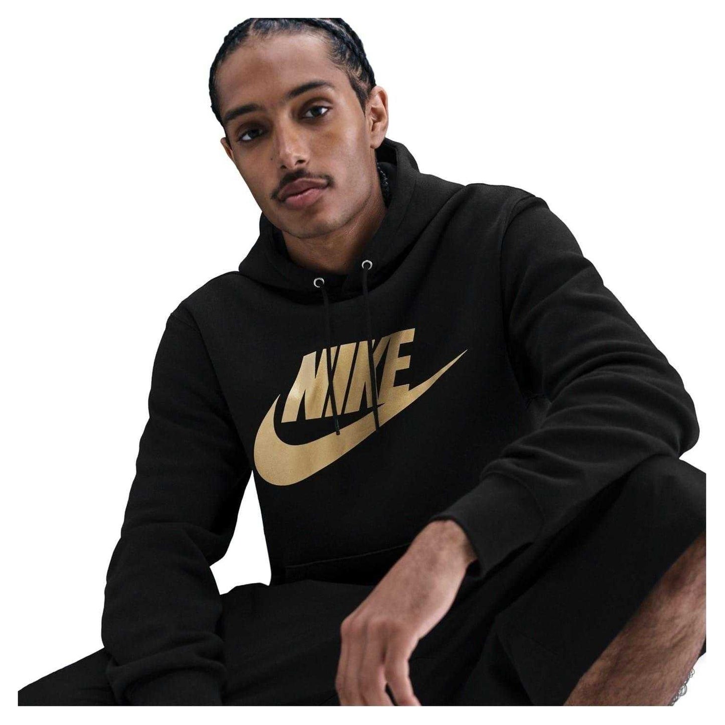 Black-Gold - Lifestyle - Nike Mens Bold Hoodie