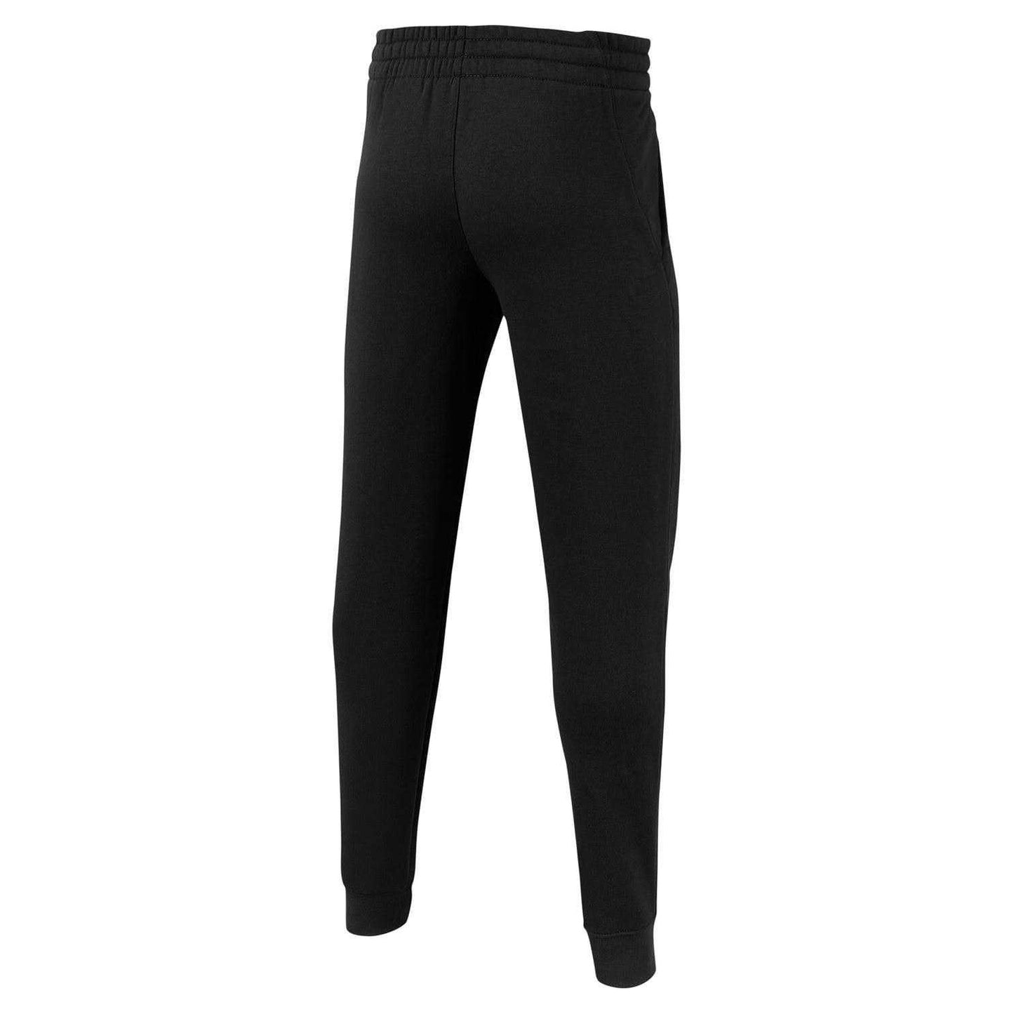 Black - Back - Nike Childrens-Kids Fleece Jogging Bottoms
