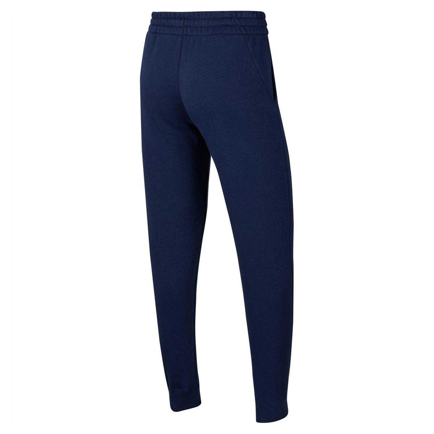 Navy - Back - Nike Childrens-Kids Fleece Jogging Bottoms