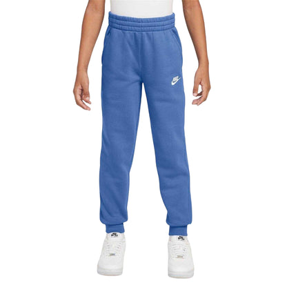 Blue - Front - Nike Childrens-Kids Fleece Jogging Bottoms
