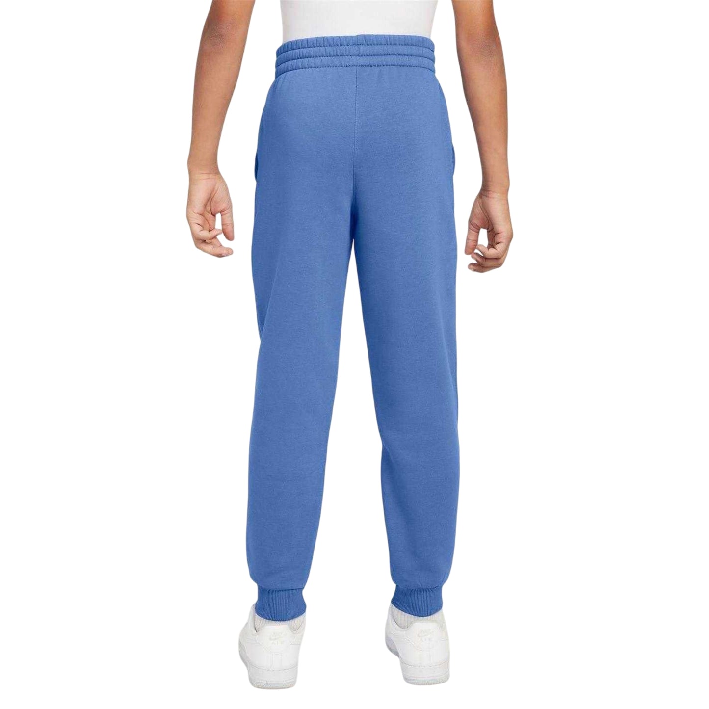 Blue - Back - Nike Childrens-Kids Fleece Jogging Bottoms