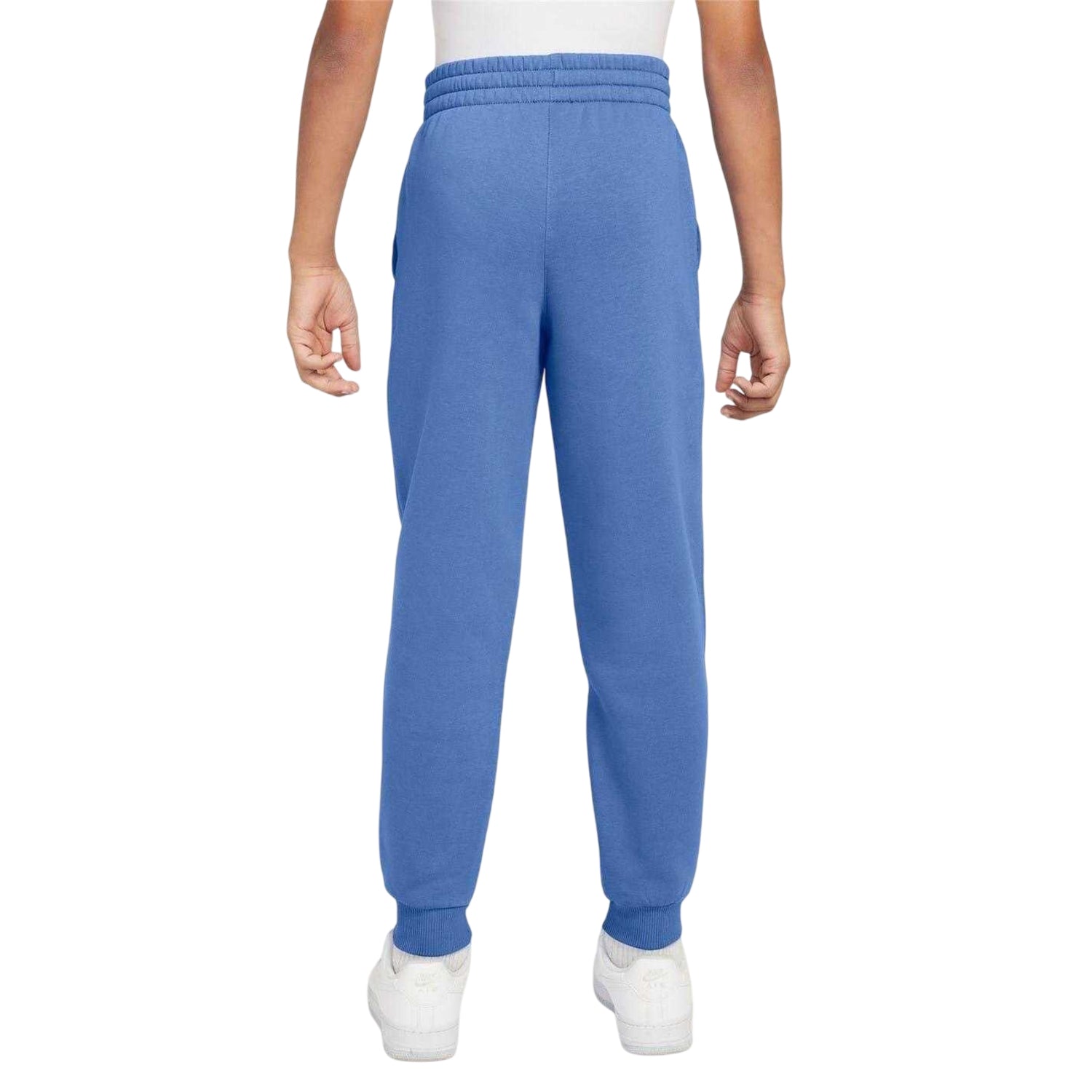 Blue - Back - Nike Childrens-Kids Fleece Jogging Bottoms