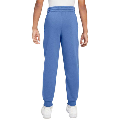 Blue - Back - Nike Childrens-Kids Fleece Jogging Bottoms