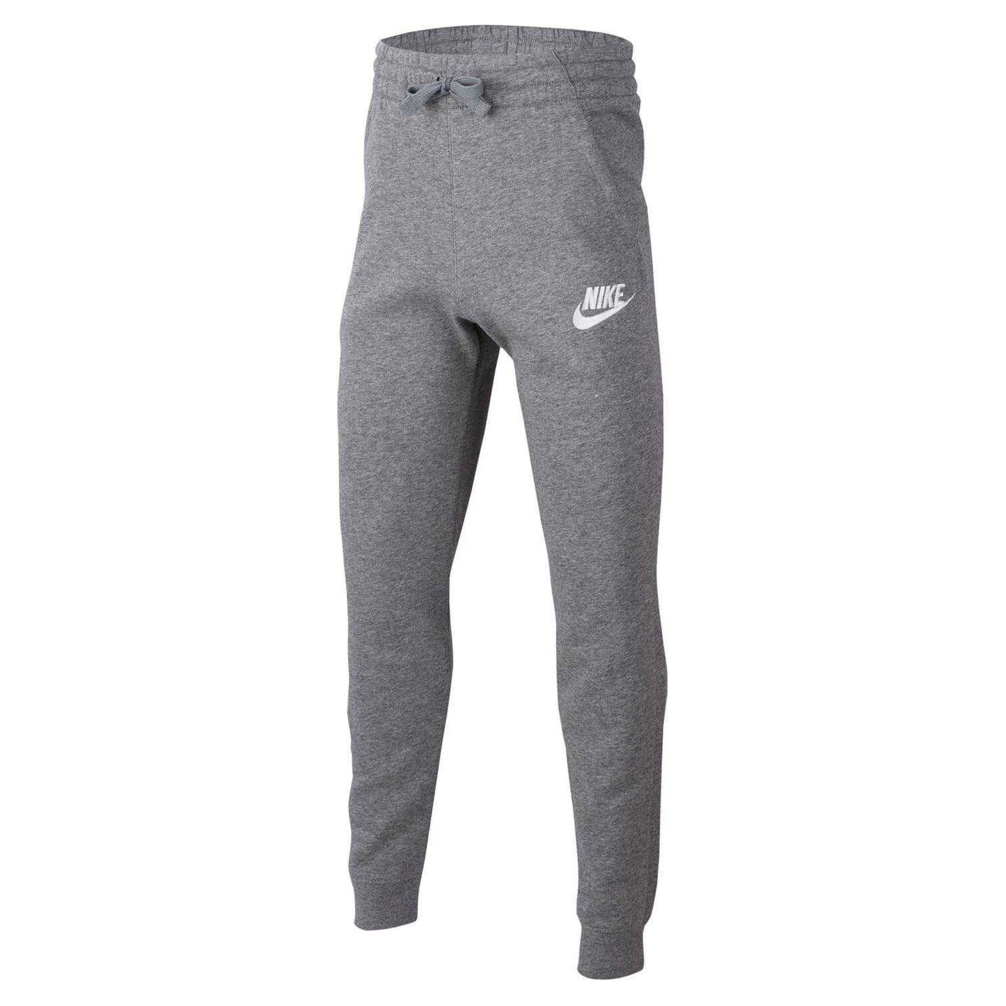 Grey - Front - Nike Childrens-Kids Fleece Jogging Bottoms
