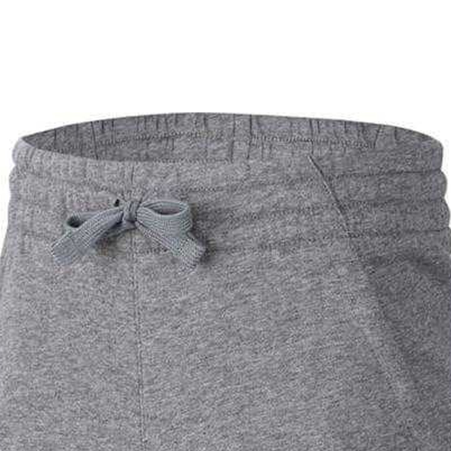 Grey - Side - Nike Childrens-Kids Fleece Jogging Bottoms