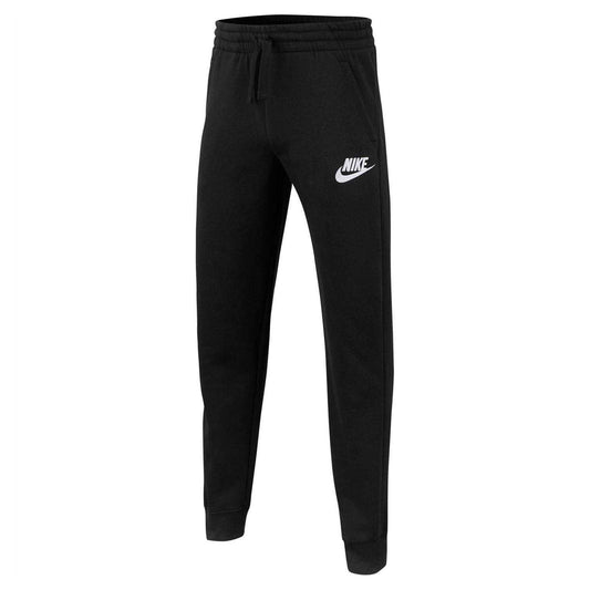 Black - Front - Nike Childrens-Kids Fleece Jogging Bottoms