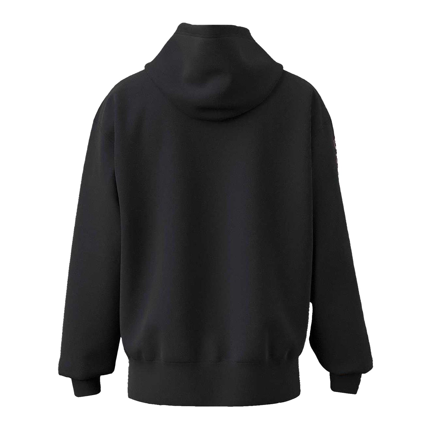 Black - Back - Diesel Unisex Adult Photo Print Hoodie