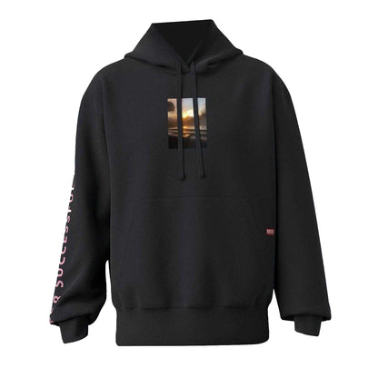 Black - Front - Diesel Unisex Adult Photo Print Hoodie
