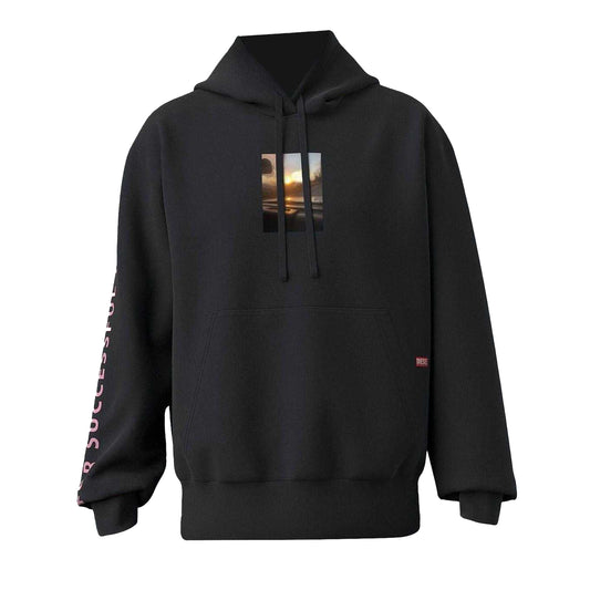 Black - Front - Diesel Unisex Adult Photo Print Hoodie