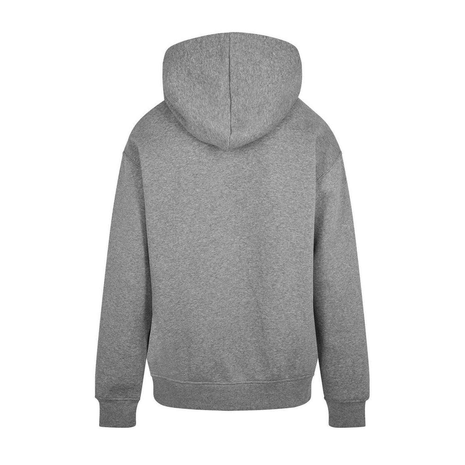 Carbon Heather - Back - Nike Mens Air Jordan Brooklyn Fleece Hoodie