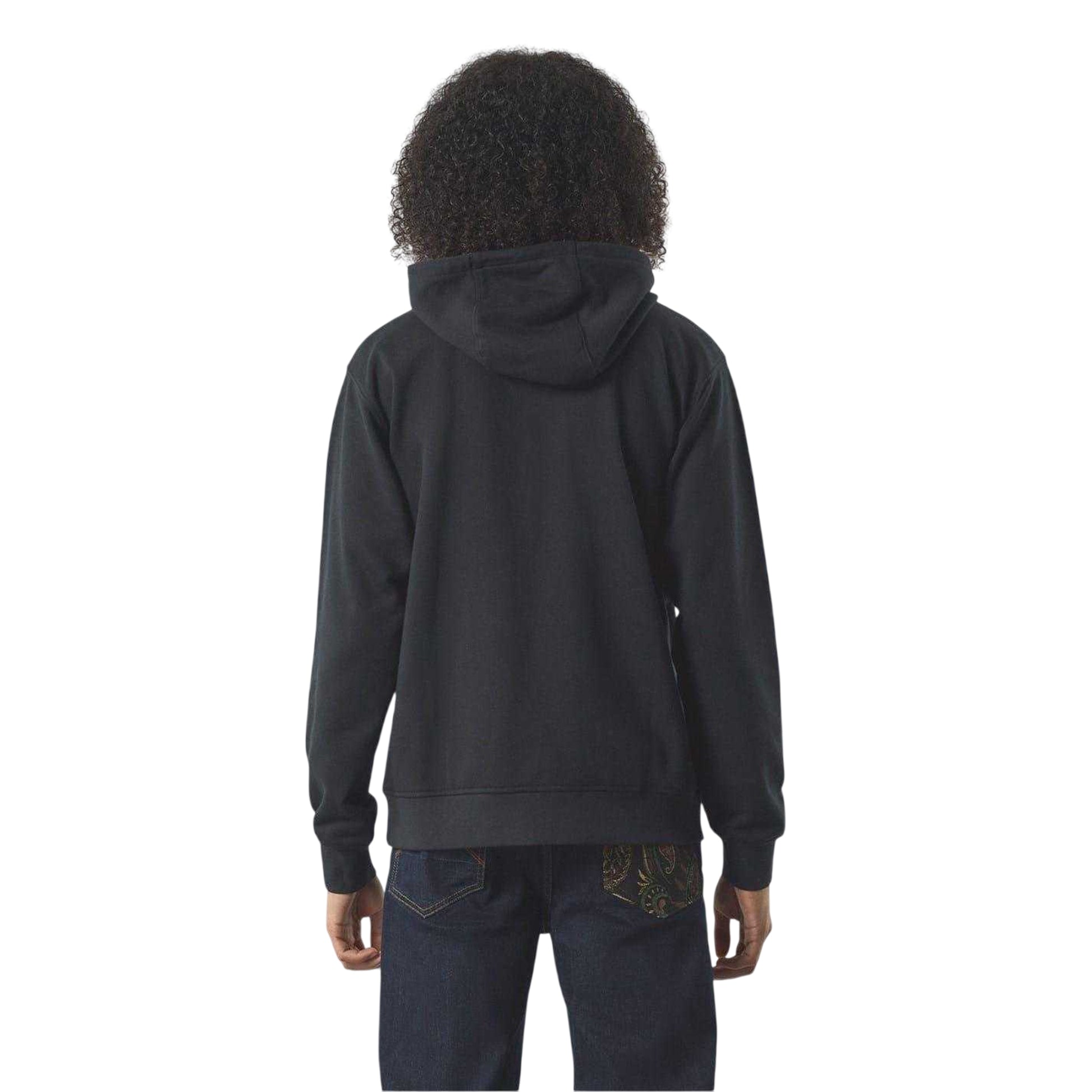 Black - Back - Pretty Green Mens Lounge Hoodie