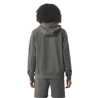 Grey - Back - Pretty Green Mens Lounge Hoodie