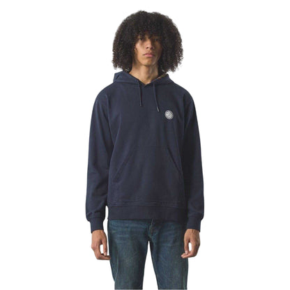 Navy - Side - Pretty Green Mens Lounge Hoodie