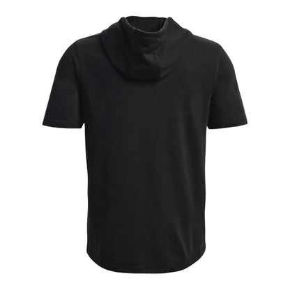 Black - Back - Under Armour Mens Rival Hoodie